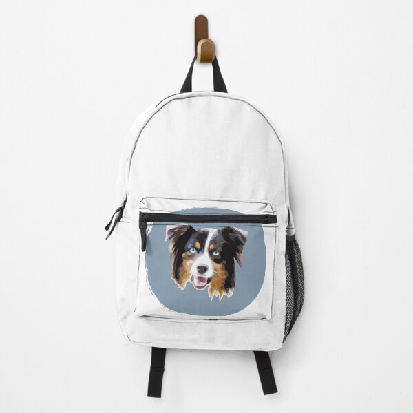 Item preview, Australian Shepherd Cute Dog Pop Art - Paint Circle - WPAP designed and sold by inkandmoth.