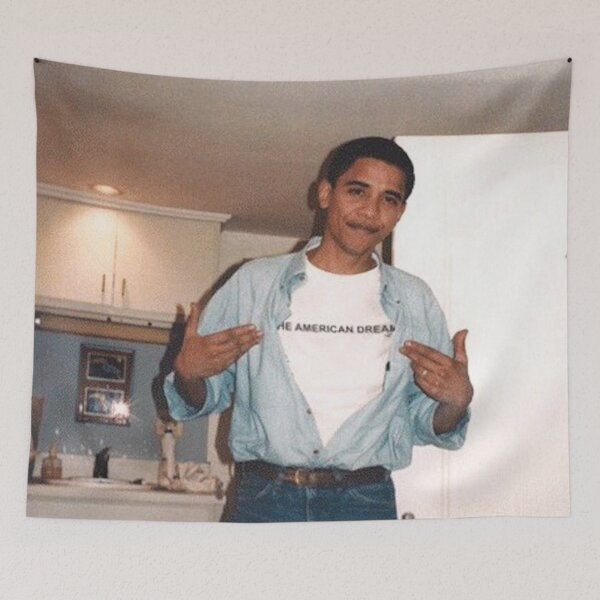 Item preview, The American dream Obama tapestries tapestry designed and sold by OLMP.