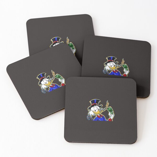 Item preview, Scrooge Mcduck smoking money away  Sticker designed and sold by MalteBreue.