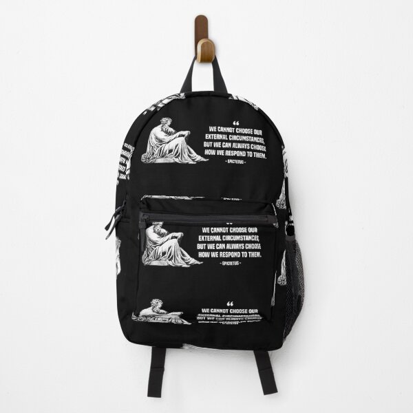 Item preview, Stoic Philosopher Epictetus Quotes 1 black designed and sold by challengecafe.
