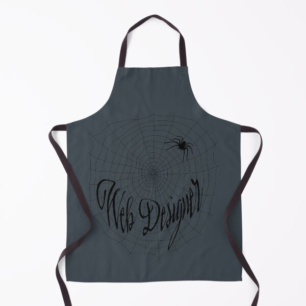 Item preview, Web Designer Black Font - Cute Funny Spiderweb Design designed and sold by StephJChild.