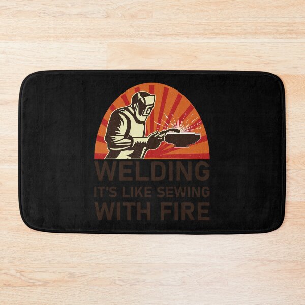 Item preview, Welding It 's Like Sewing With Fire - Welder Sticker designed and sold by JuliuAtti17.