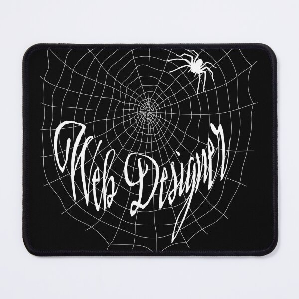 Item preview, Web Designer - Cute Funny Spiderweb Design designed and sold by StephJChild.