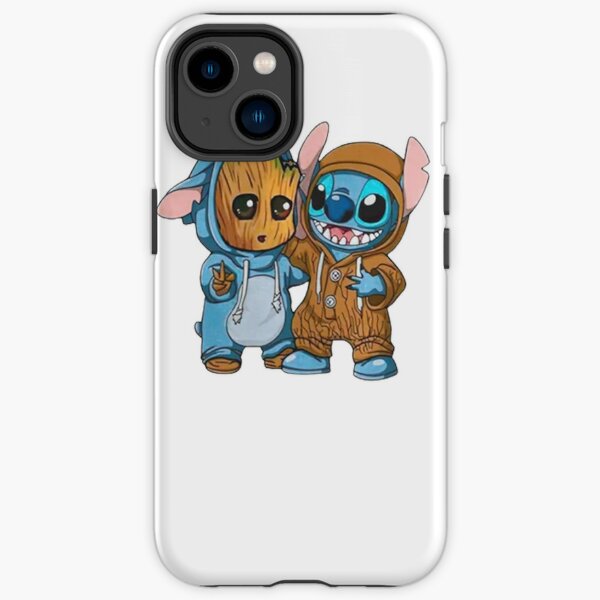 Coque iPhone Stitch et bébé Yoda