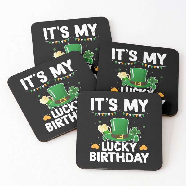 Item preview, It's My Lucky Birthday designed and sold by WeTrieditatHome.