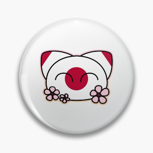 Neko Japan (CountryHumans) Pin for Sale by Norway-Addict