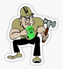 Purdue Pete loves Neon Cactus Sticker