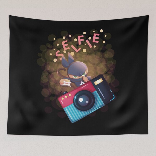 Item preview, Insta Selfie Ninja cookie designed and sold by SL2C-Kids.
