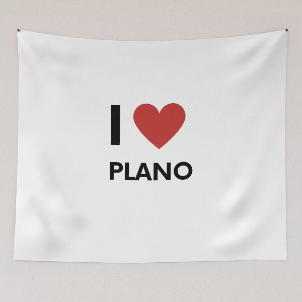 Item preview, I Love Plano  designed and sold by melbournegirl.