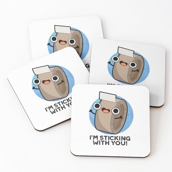 Item preview, I'm Stickin With You Funny Duct Tape Puns  designed and sold by punnybone.