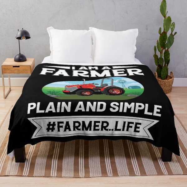 Item preview, I Am A Farmer Plain And Simple Farmers Life designed and sold by Joxxio.
