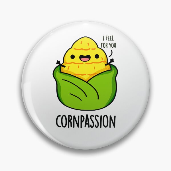 Item preview, Cornpassion Funny Corn Puns  designed and sold by punnybone.