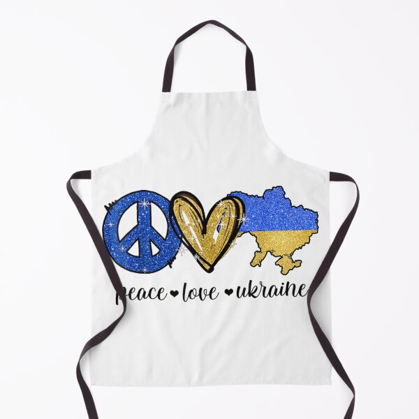 Item preview, Peace Love Ukraine Ukrainian Flag I Stand With Ukraine designed and sold by LisaForHim.