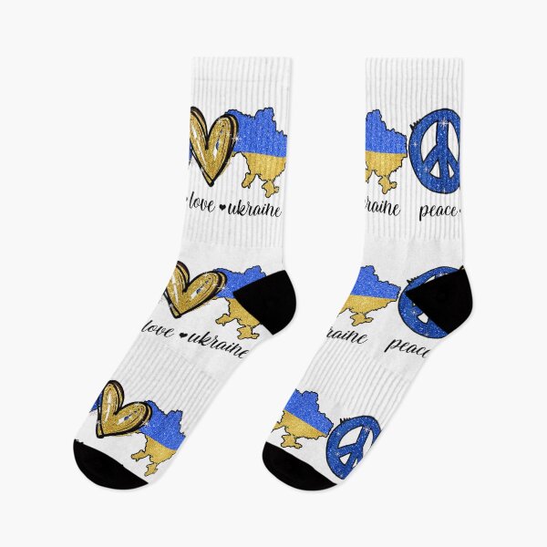 Item preview, Peace Love Ukraine Ukrainian Flag I Stand With Ukraine designed and sold by LisaForHim.