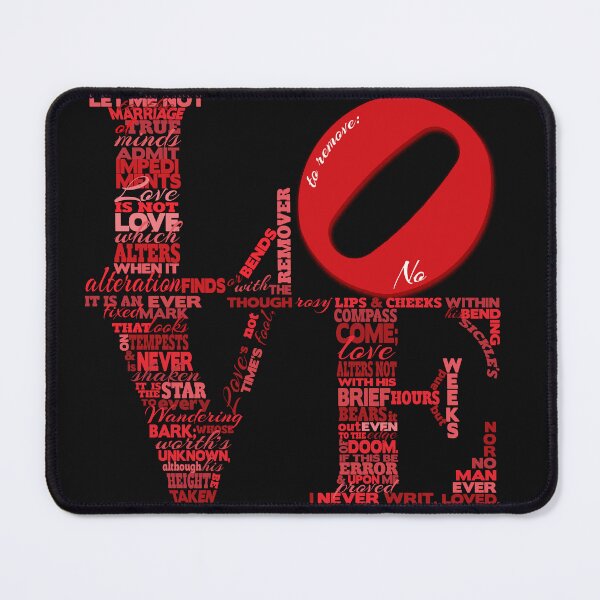 Item preview, Love is Not Love, Shakespeare Sonnet 116 designed and sold by jabberdashery.