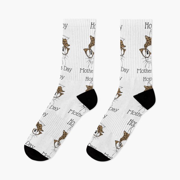 Item preview, Hoppy Mother's Day, Funny Hipster Bunny with Leopard Print Glasses and Accessories to Celebrate Motherhood designed and sold by Auntieck.
