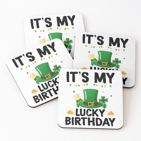 Item preview, It's My Lucky Birthday designed and sold by WeTrieditatHome.