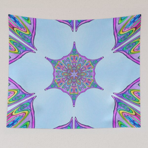 Item preview, Retro abstract illustration motif of flower. designed and sold by DaliaSabryTee.