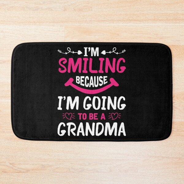 Item preview, I'm Smiling Because I'm Going To Be A Grandma designed and sold by Joxxio.