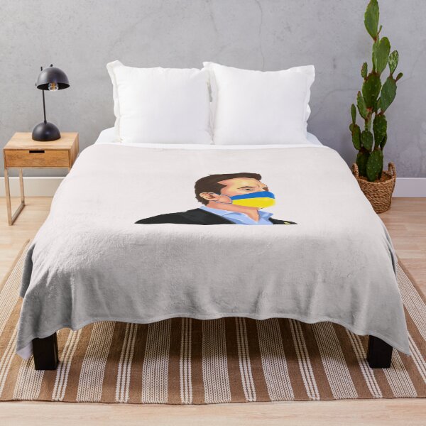 Item preview, Drapeau du président ukrainien Masque taille ML Sticker designed and sold by CarolSchmitt.