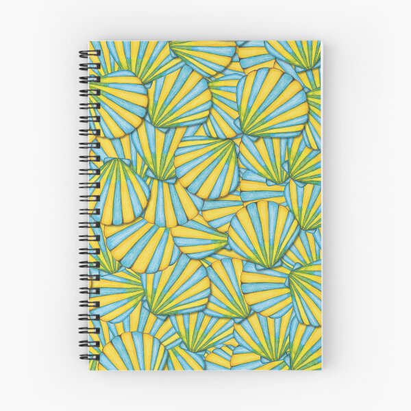 Item preview, Yellow and blue shell designed and sold by ArtBannerDesign.