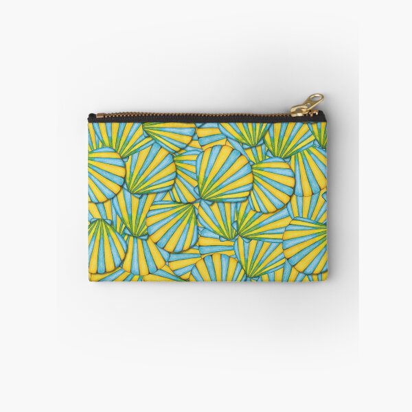 Item preview, Yellow and blue shell designed and sold by ArtBannerDesign.