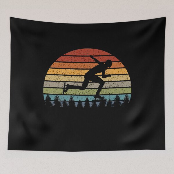 Item preview, Speed Skating Ice Skater Skate Race Vintage Retro designed and sold by CuteDesigns1.