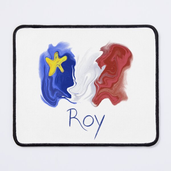 Item preview, Acadian Flag pastel liquid Roy  - Drapeau acadien liquide pastel Roy designed and sold by ColoursOfFrance.