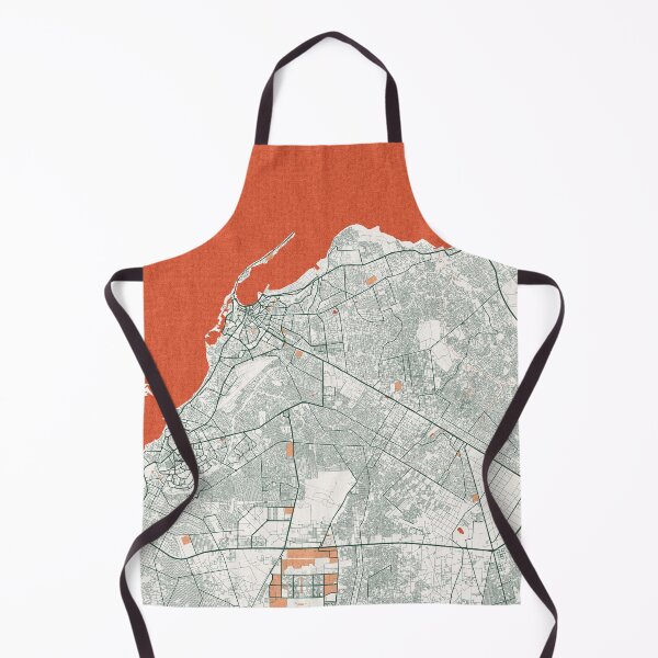 Item preview, Luanda City Map of Angola - Bohemian designed and sold by deMAP.