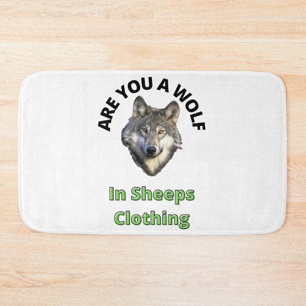 Item preview, Are You a Wolf in Sheeps Clothing designed and sold by LGMmugsdesign.