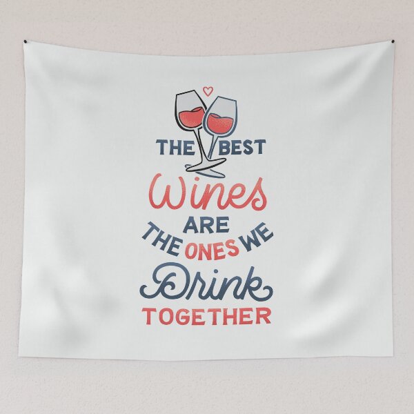 Item preview, The Wines we Drink Together designed and sold by polliadesign.