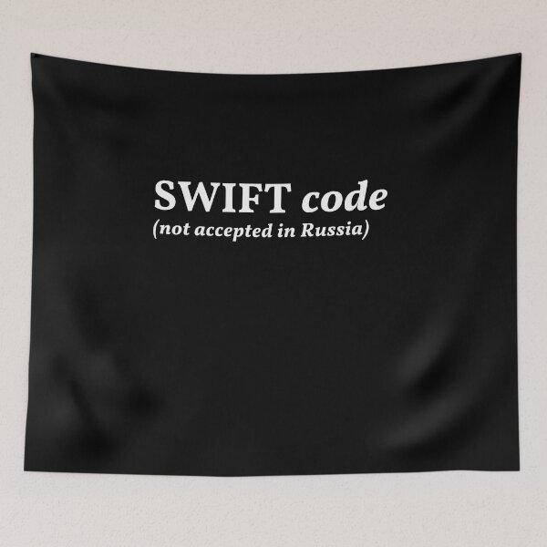 Item preview, finance swift ukraine | what is Swift | Swift ukraine | we stand for ukraine designed and sold by wear4gamers.