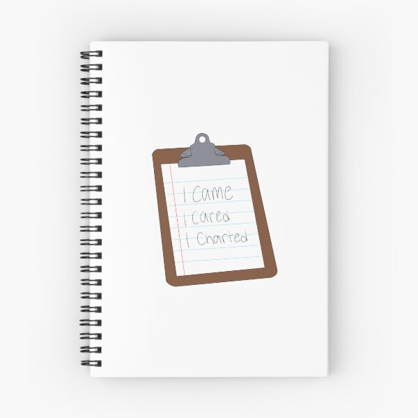 Item preview, I came, I cared, I charted designed and sold by Tristen Swinney.