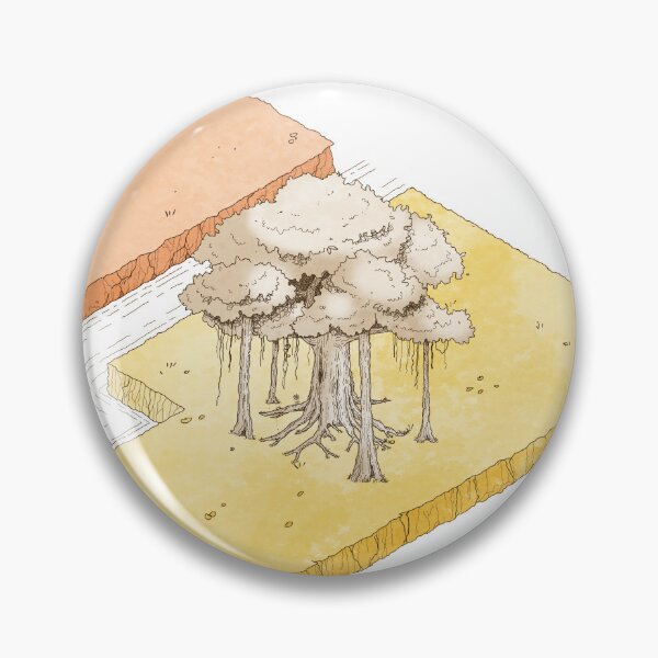 Item preview, Isometric Vietnam Foot Bridge 2 and Banya Tree 1 - Orange and Yellow designed and sold by ravenainotenshi.