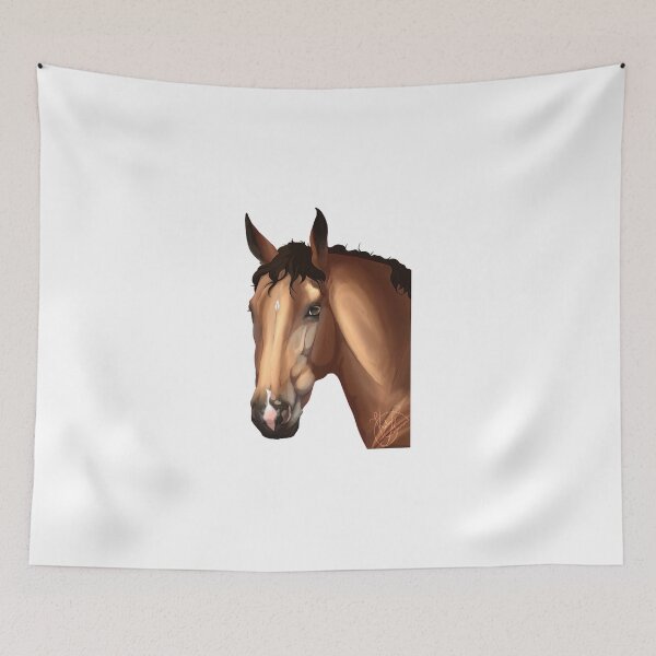 Item preview, Buckskin Horse Profile Sticker designed and sold by LeonRaab.
