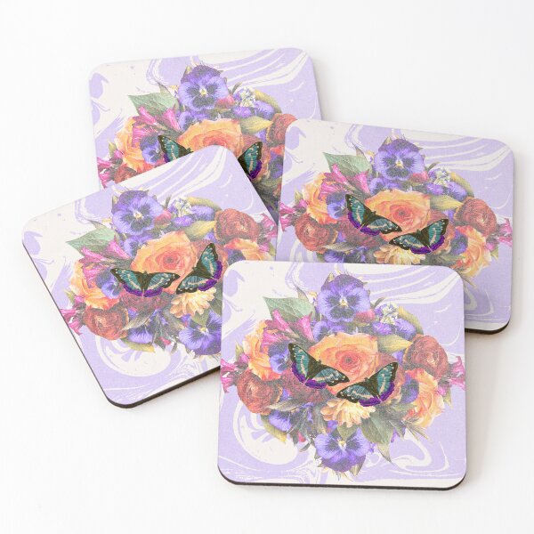 Item preview, Romantic Vintage Butterflies & Flowers designed and sold by Trish Dish.