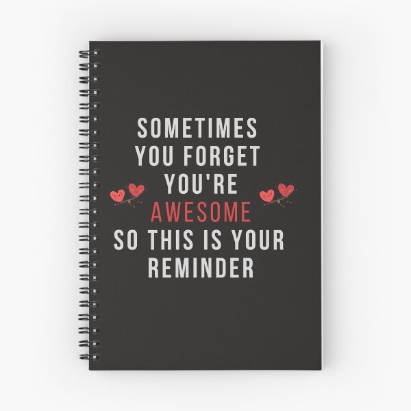 Item preview, Sometimes you forget you're awesome -funny quotes  designed and sold by Alreweny.