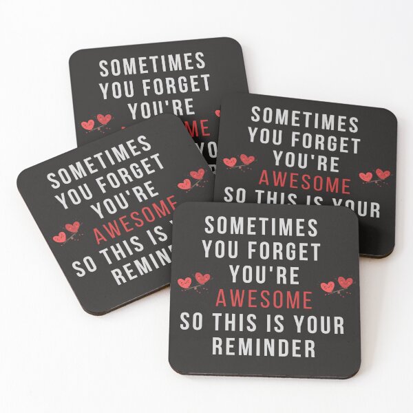 Item preview, Sometimes you forget you're awesome -funny quotes  designed and sold by Alreweny.