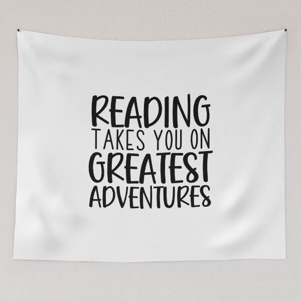 Item preview, Reading Takes You On The Greatest Adventures designed and sold by miraipa.
