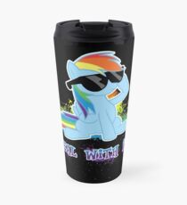 Taza de viaje My Little Pony - MLP - Raindow Dash - Hazlo