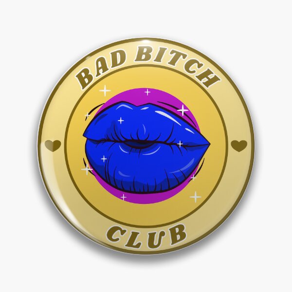 Item preview, Bad Bitch Club Blue Lips  designed and sold by RegretfulTurtle.