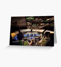 Final Approach Greeting Card