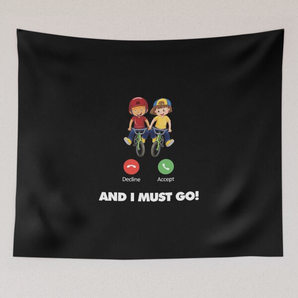Item preview, Kids Cycling Is Calling And I Must Go Classic T-Shirt designed and sold by ricedali41.