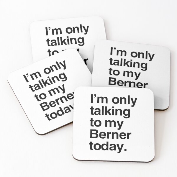 Item preview, I'm Only Talking To My Bernese Mountain Dog designed and sold by More Cute Dogs.