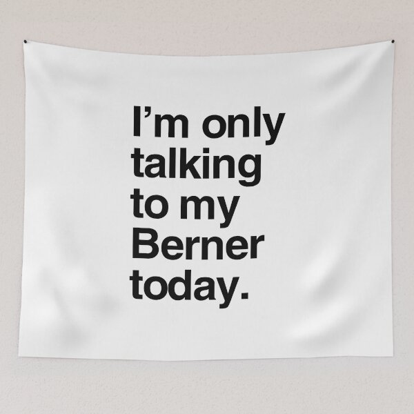 Item preview, I'm Only Talking To My Bernese Mountain Dog designed and sold by More Cute Dogs.