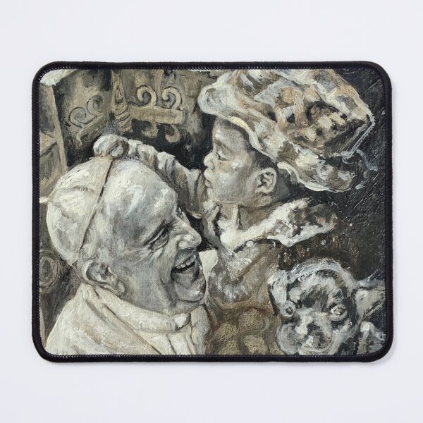 Item preview, Papa francisco love children designed and sold by El Pintor de la Historia .
