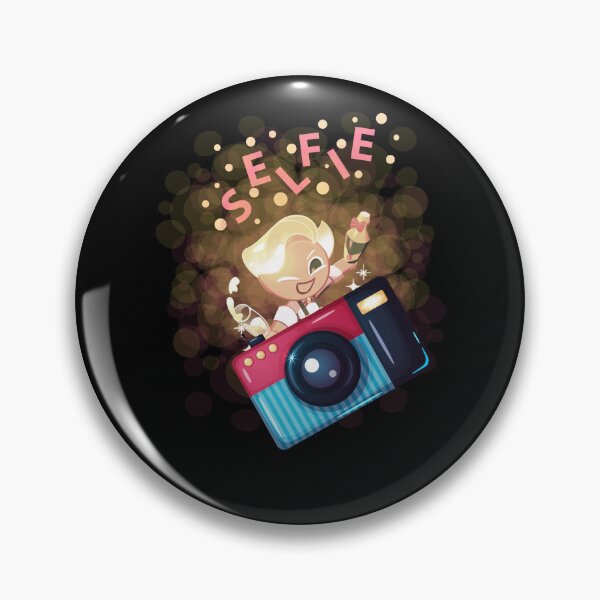 Item preview, Insta Selfie Sparkling cookie designed and sold by SL2C-Kids.
