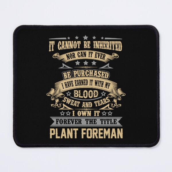 Item preview, Plant Foreman T Shirt - Forever The Title Job Gift Item Tee designed and sold by celiagomez456.