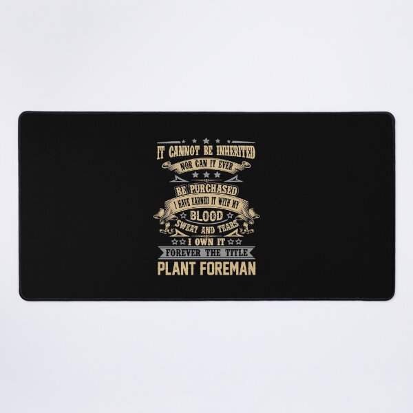 Item preview, Plant Foreman T Shirt - Forever The Title Job Gift Item Tee designed and sold by celiagomez456.