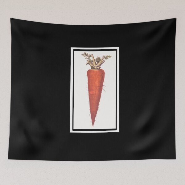 Item preview, Vintage Carrot Drawing from the 1800's designed and sold by MountMercantile.